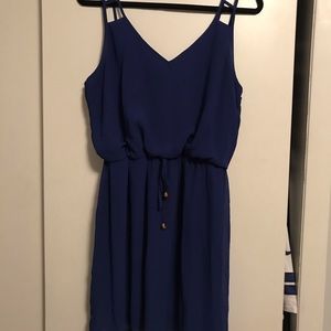 EUC Blue Summer Dress. Sz L